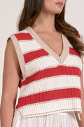 Slate Sleeveless Sweater - Shop Elan