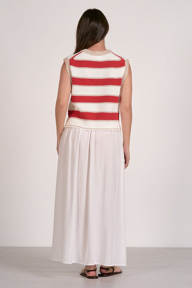 Slate Sleeveless Sweater - Shop Elan