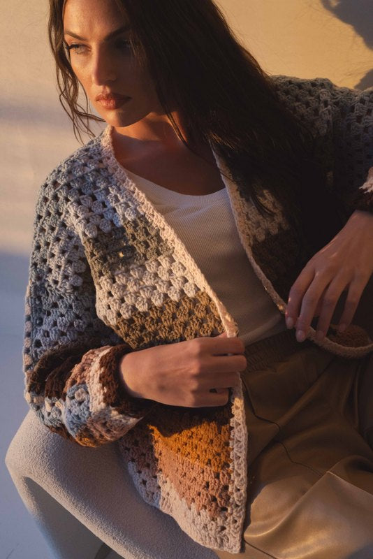 ジャケット・アウター ORIGINAL BUTTON COLLARLESS KNIT JACKET Kasper