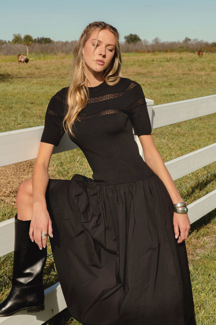 Ember Maxi, Black / XS