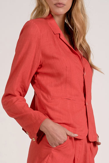 Thatcher Blazer Red - Shop Elan