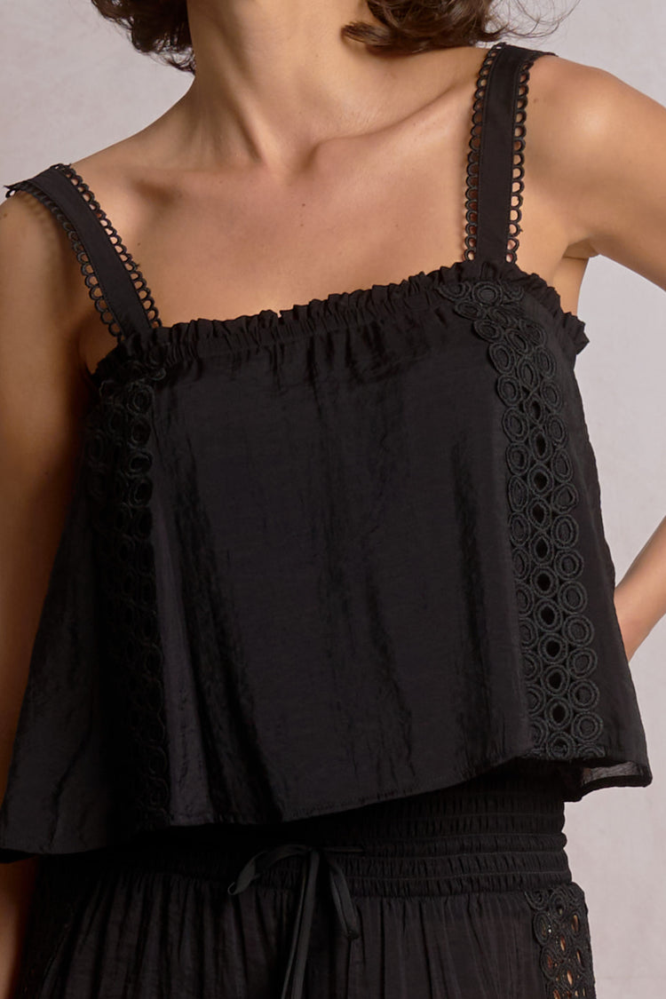 Vina Top Black - Shop Elan