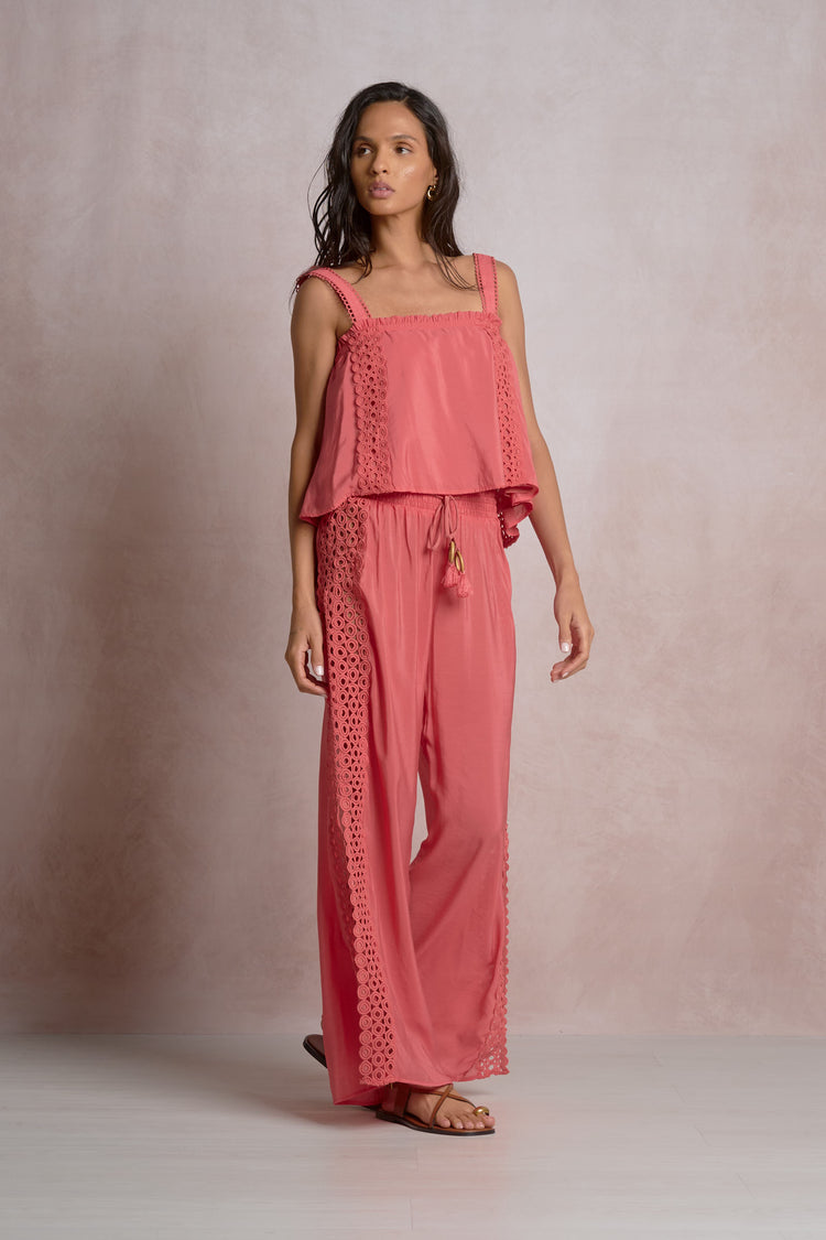 Vina Top Pink Bright - Shop Elan