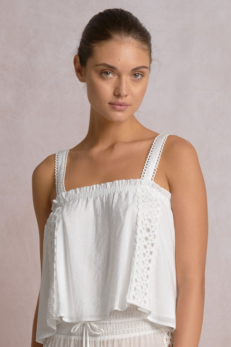 Vina Top White - Shop Elan