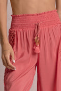 Vida Pant Pink Bright - Shop Elan