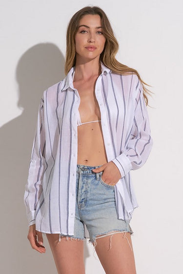 Tropical Button Down - Shop Elan