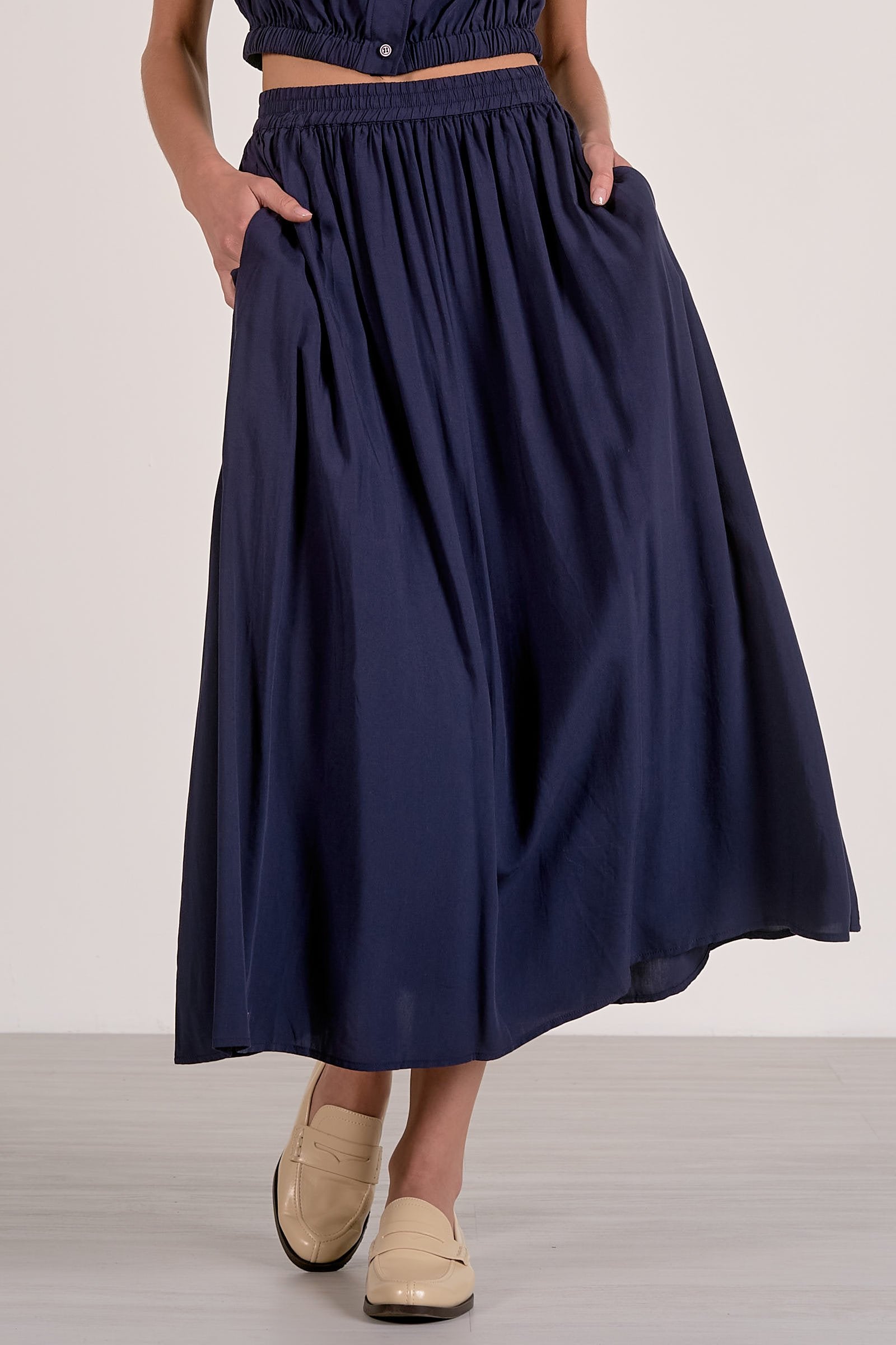 Vivi Midi Skirt - Shop Elan