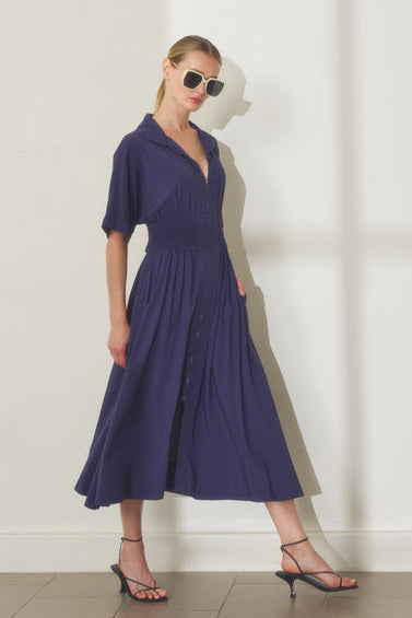 Elle Midi Dress - Shop Elan