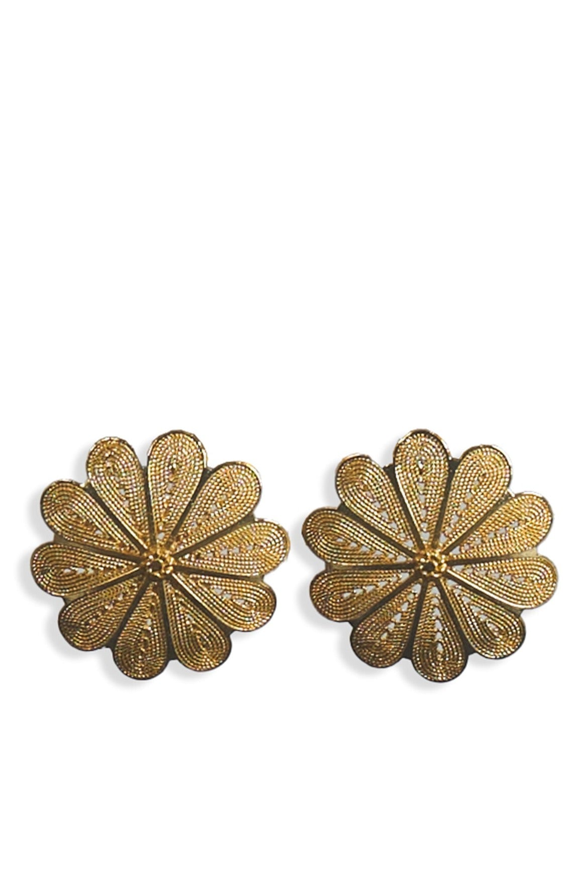 Zahra Flower Studs