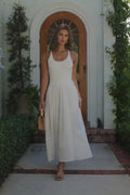 Eliana Dress White