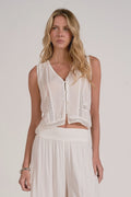 Reema Top Off White