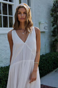 Rowan Dress Off White